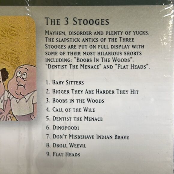 The Three Stooges DVD! - Picture 3 of 4